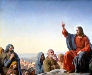 Jesus Preaching