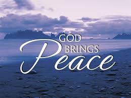 God brings peace